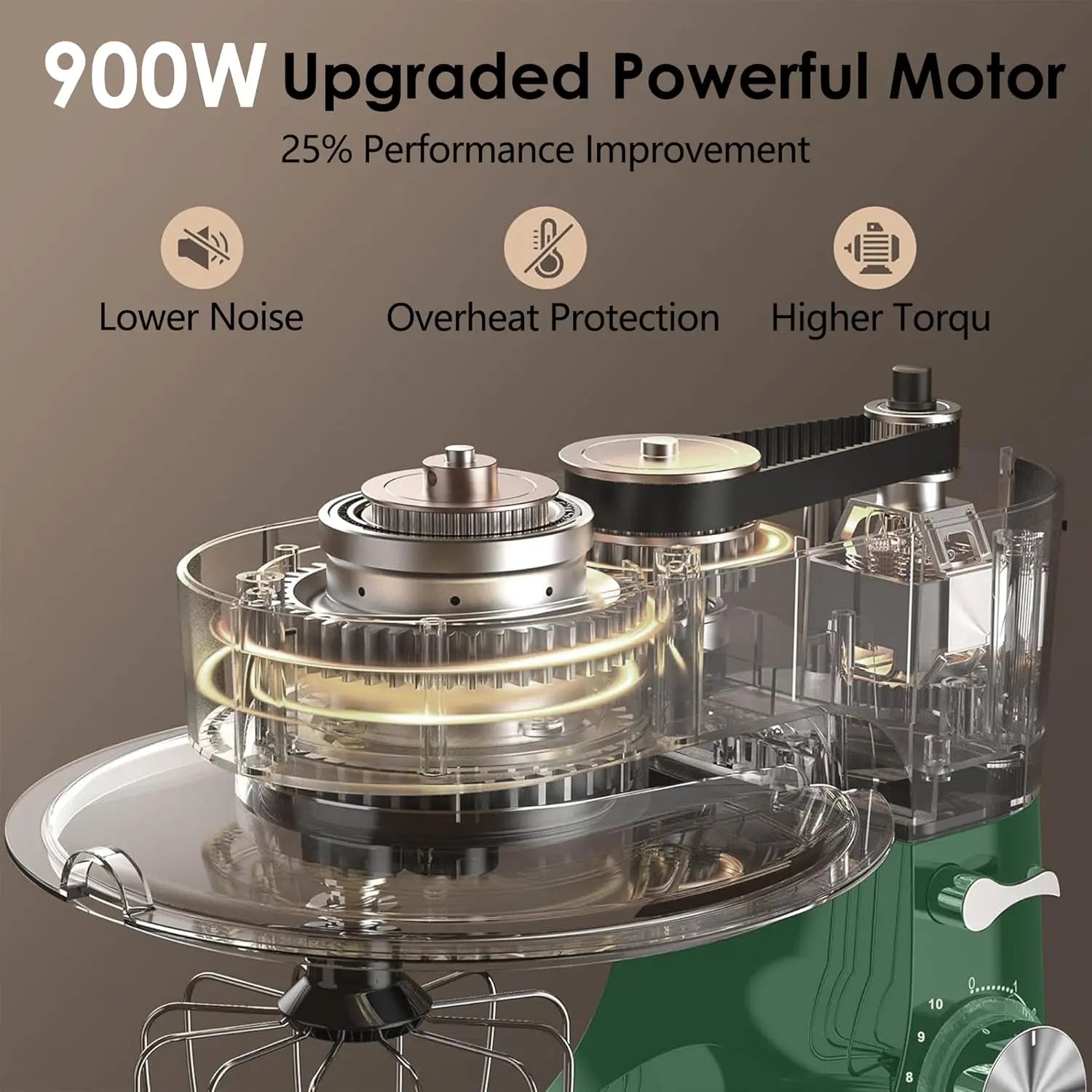 Stand Kitchen Mixer 8.5QT