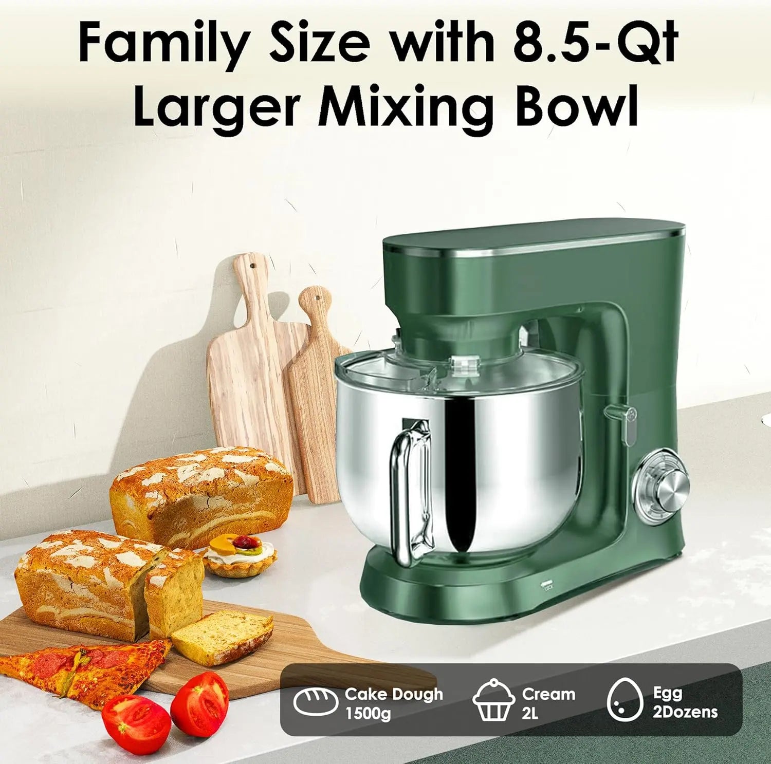 Stand Kitchen Mixer 8.5QT