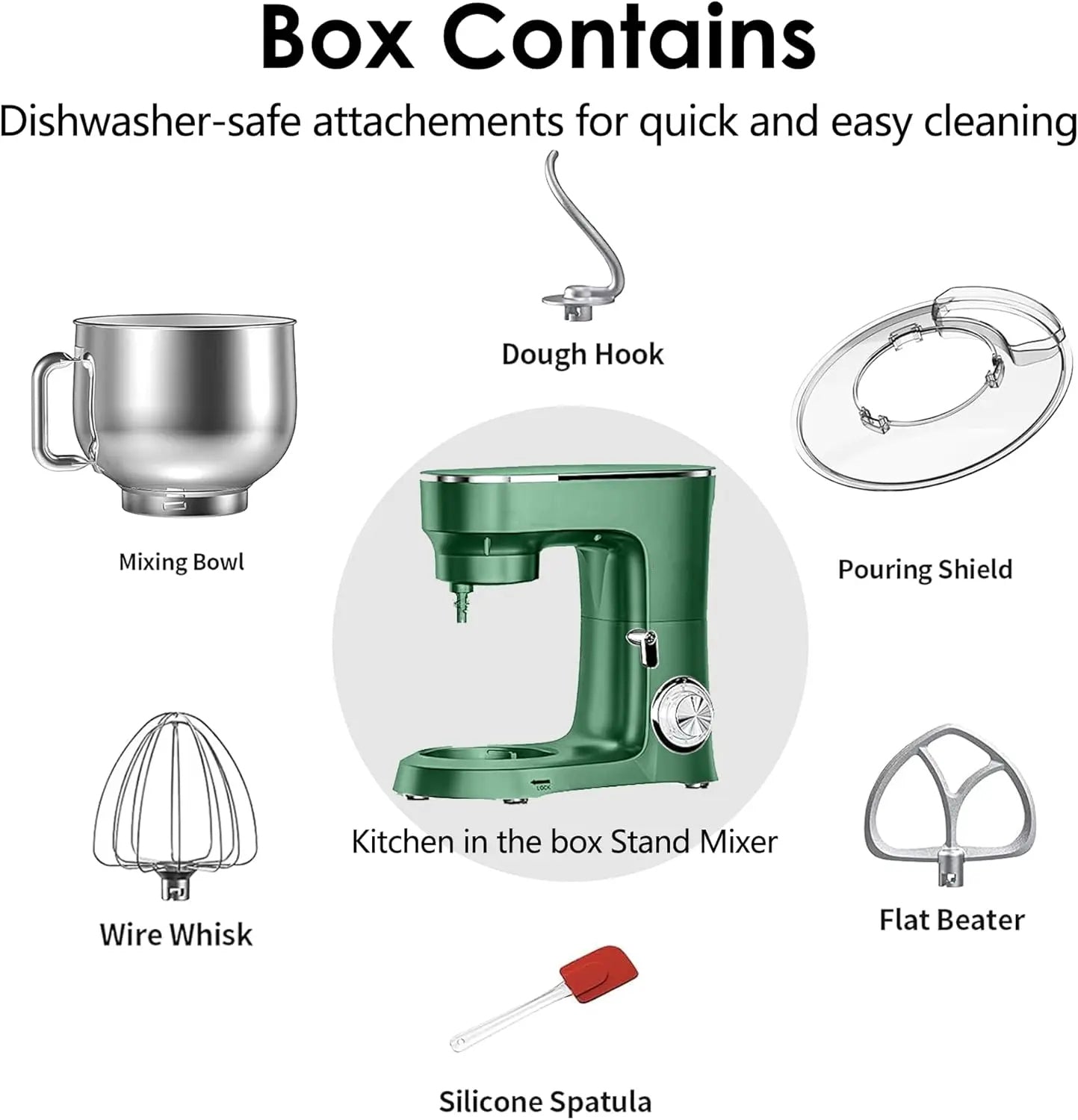 Stand Kitchen Mixer 8.5QT